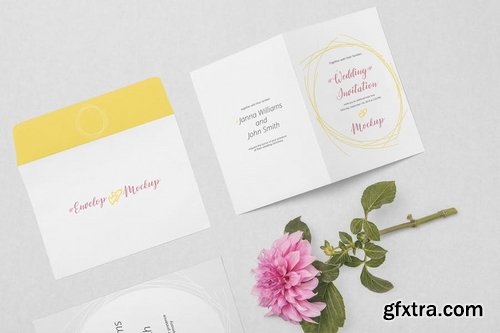 Wedding Card Mockups