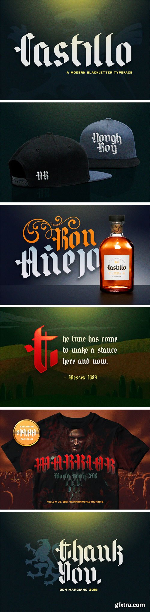 Castillo - Blackletter Font