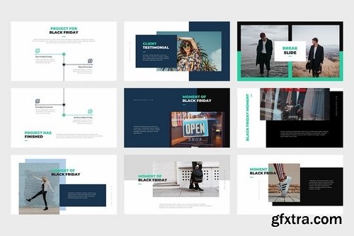 Bastera  Black Friday Powerpoint and Google Slides Templates