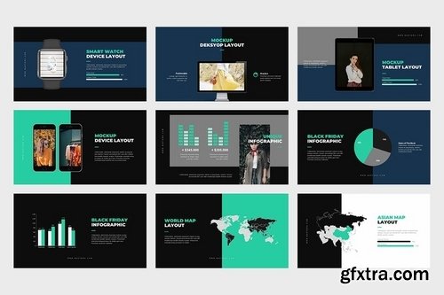 Bastera  Black Friday Powerpoint and Google Slides Templates