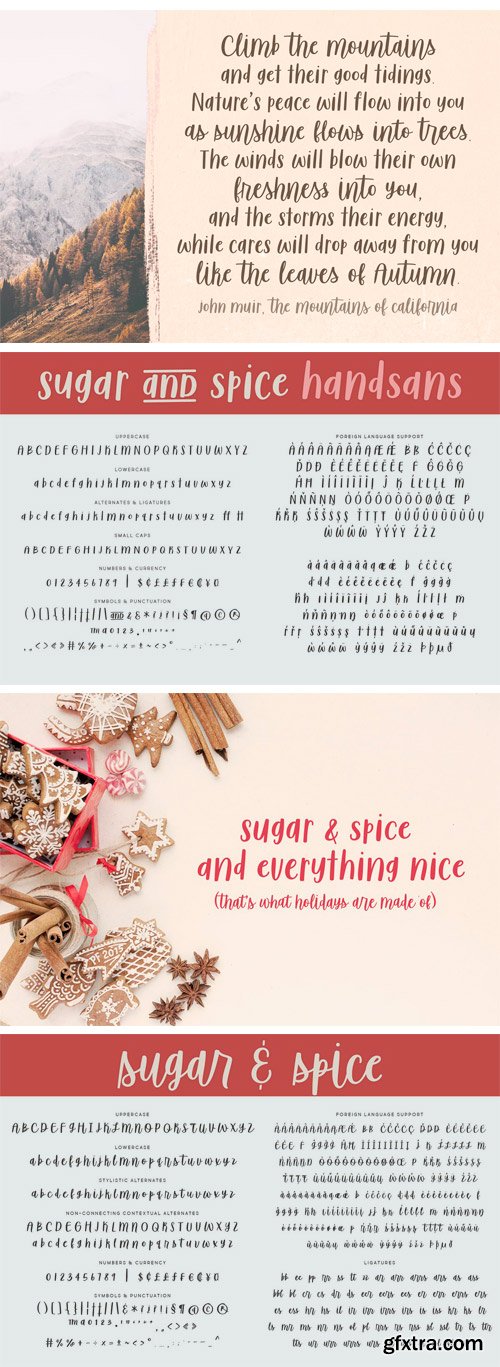 CM - Sugar & Spice Font Duo 3178412