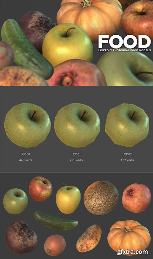 Cubebrush - Photoreal Food