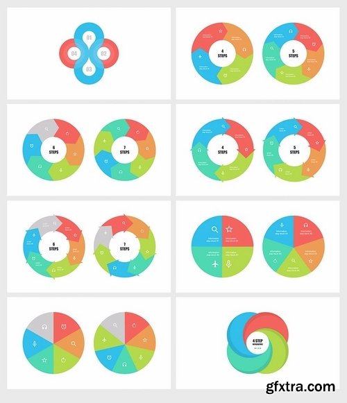 Circular Process PowerPoint Keynote and Google Slides Templates