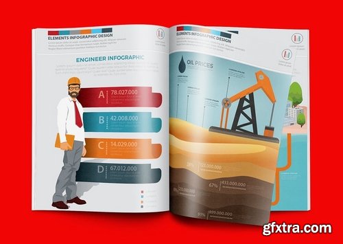 Gas Infographics Design Part 2