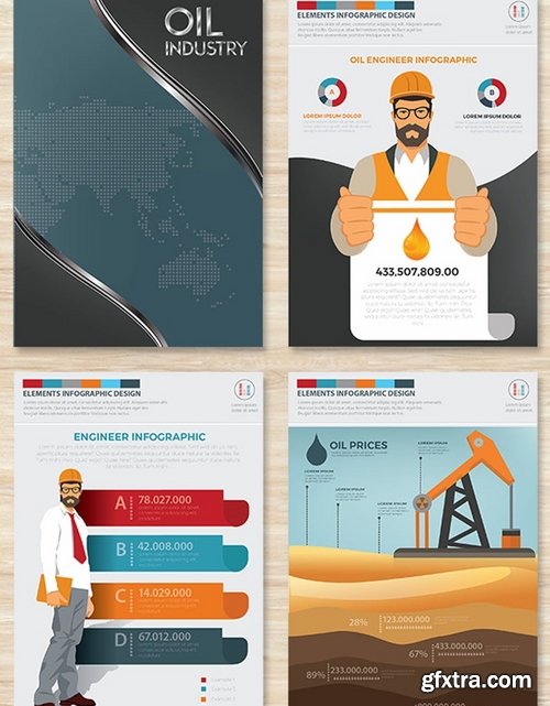 Gas Infographics Design Part 2