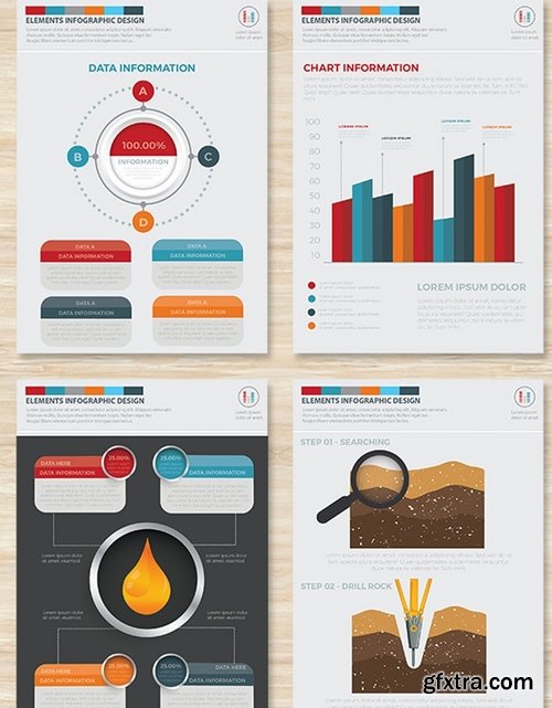 Gas Infographics Design Part 2