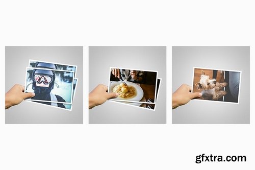 Hand in Frame Photo Template