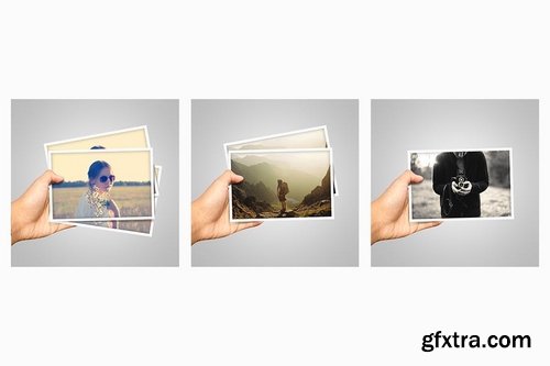 Hand in Frame Photo Template