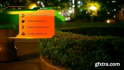 Videohive Green Orange Broadcast Package 6542201