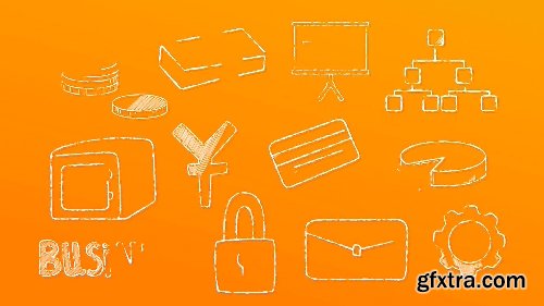 Videohive Doodle Business Elements 19503756