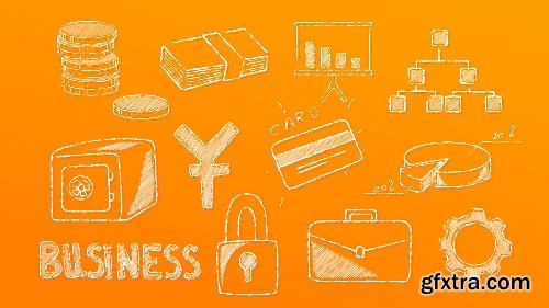 Videohive Doodle Business Elements 19503756