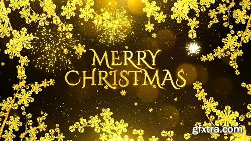 Videohive Golden Christmas Wishes 22886197