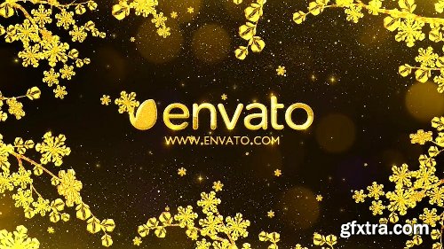 Videohive Golden Christmas Wishes 22886197