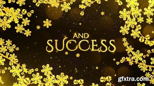 Videohive Golden Christmas Wishes 22886197