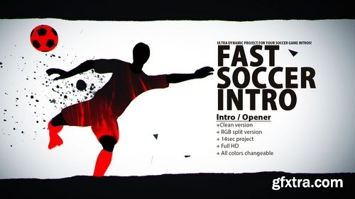 Videohive Fast Soccer Intro 22934416