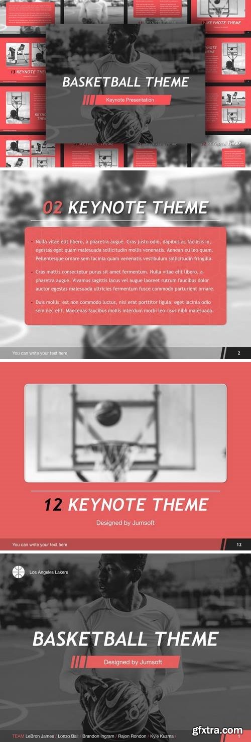 Basketball Keynote Template