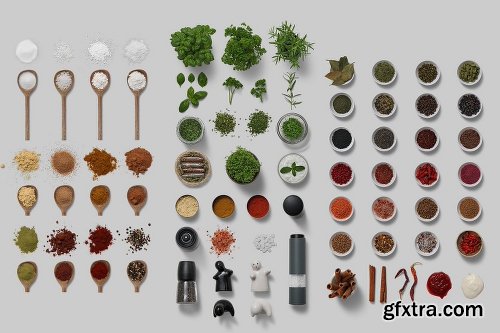 Kitchen Scene Gen. - Herbs & Spices