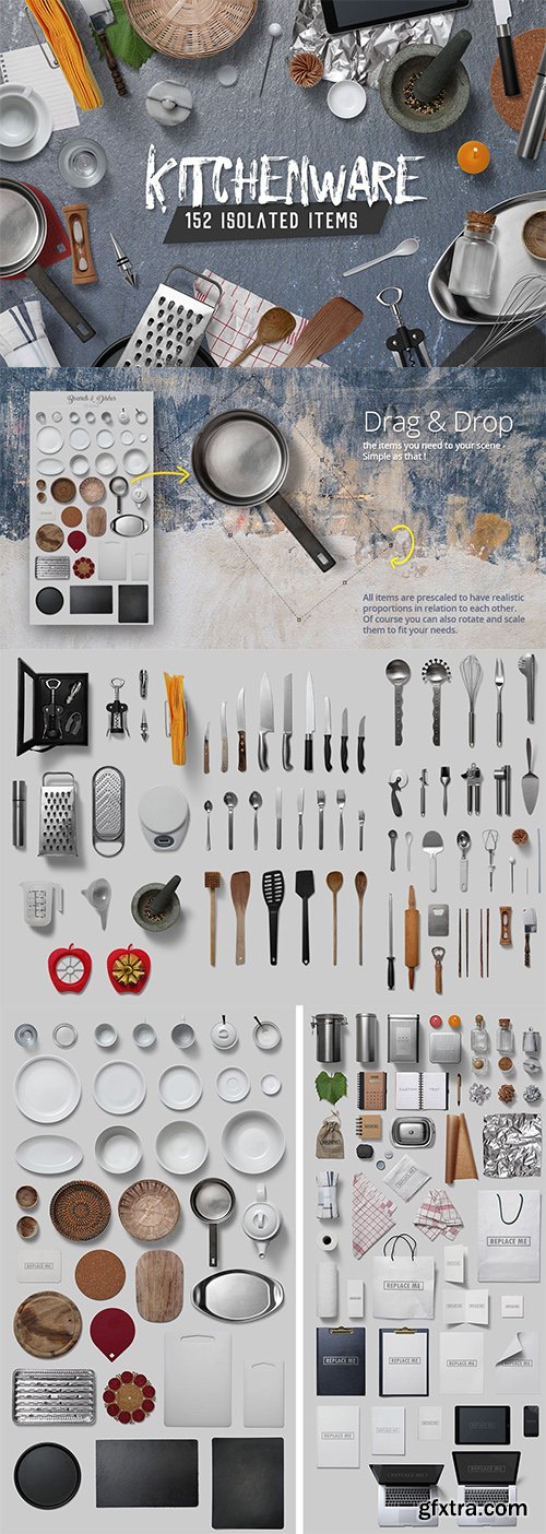 Kitchen Scene Gen. - Kitchenware & Tools