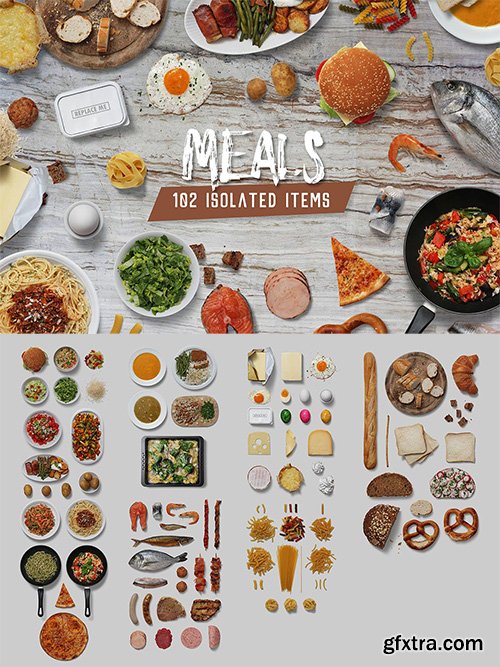 Kitchen Scene Gen. - Meals