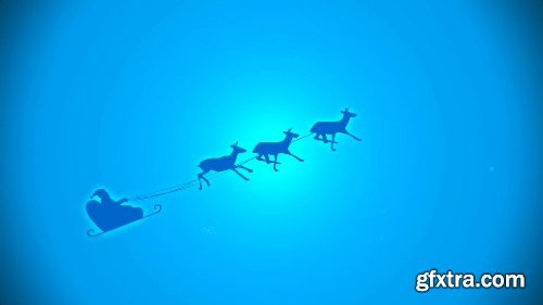 Videohive Christmas Cartoon Card 22921750