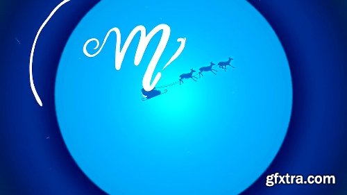 Videohive Christmas Cartoon Card 22921750