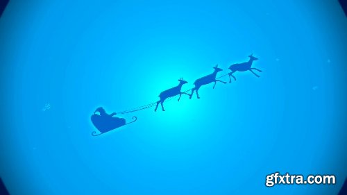 Videohive Christmas Cartoon Card 22921750