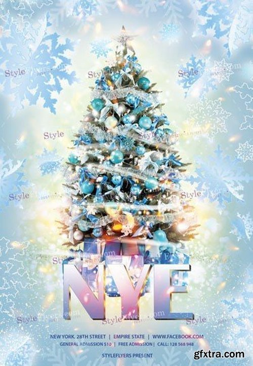 New Year Eve Psd Flyer Template Gfxtra