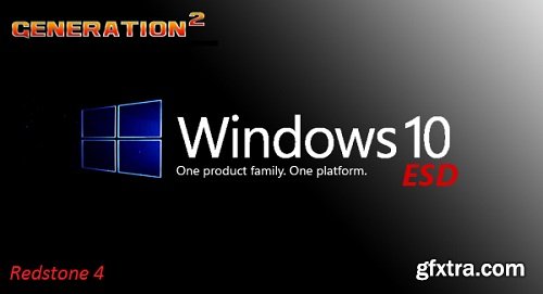 Windows 10 Pro Redstone 4 1803 Build 17134.441 x64 2in1 OEM ESD en-US November 2018