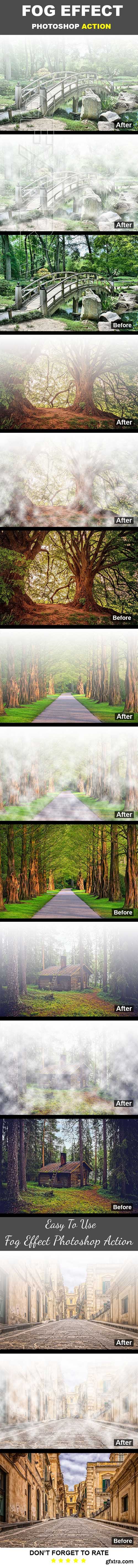 GraphicRiver - Fog Effect Photoshop Action 22753613