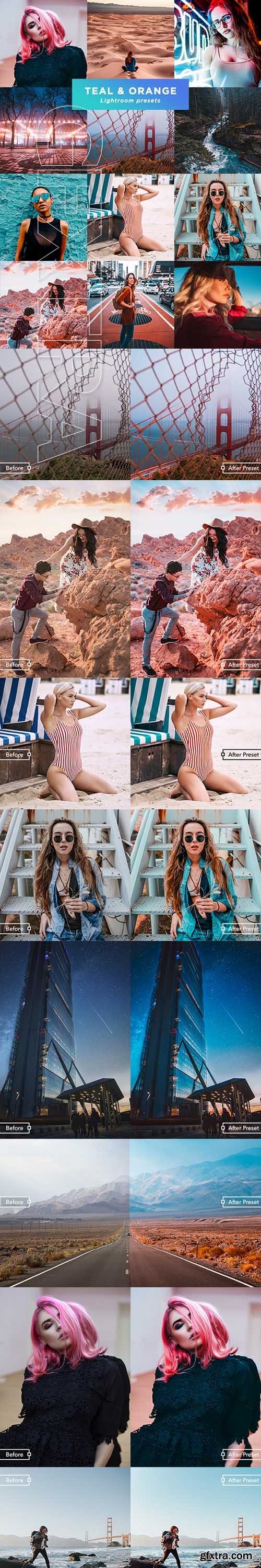 GraphicRiver - 23 Pro Teal & Orange presets 22852990