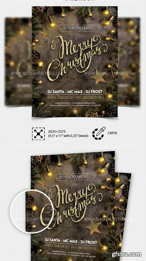 Christmas Party V40 2018 PSD Flyer Template