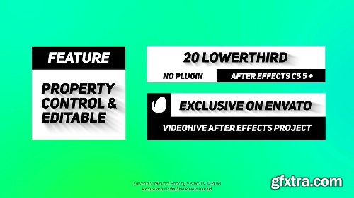 Videohive Lowerthird 21312466