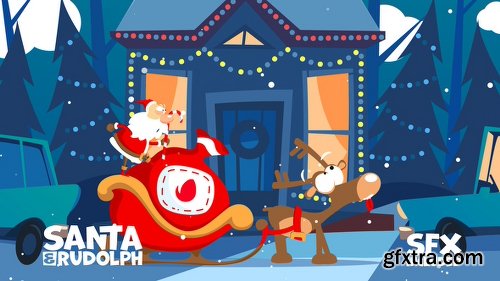 Videohive Christmas Logo Opener 7 - Parking 19052178