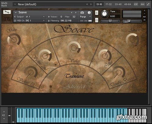 ImagikSound Soave Sordino Strings For NATiVE iNSTRUMENTS KONTAKT-DISCOVER