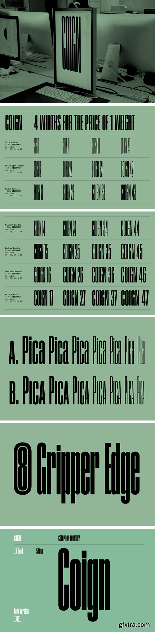 Coign Pro Font Family