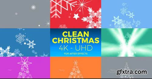 Clean Christmas 4K - UHD - After Effects 145453