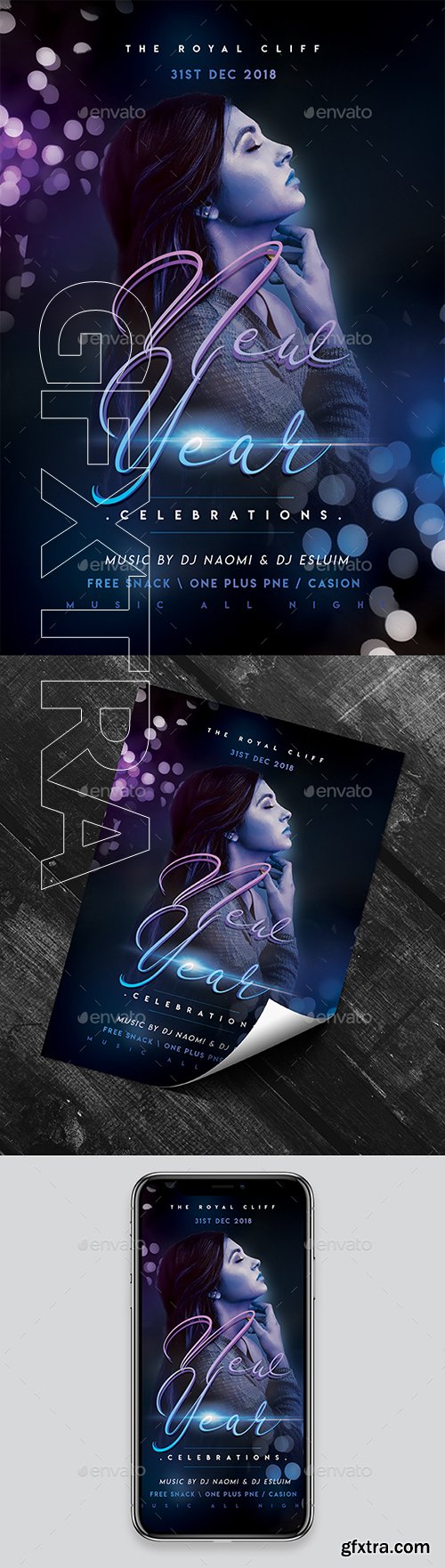 GraphicRiver - New Year Party Flyer 22881008