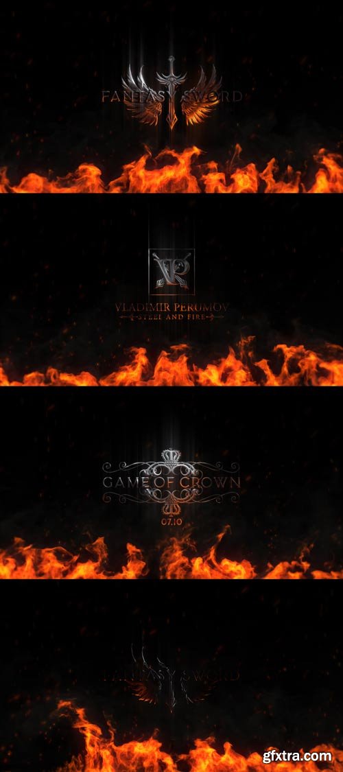 Videohive - Fire Logo - 19380407