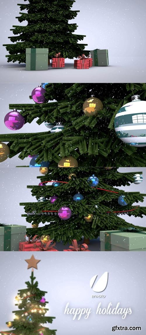 Videohive - 3D Christmas Tree - 6168130