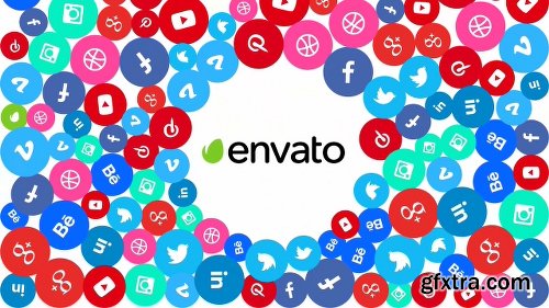 Videohive Social Media Network - Logo Sting 11527305