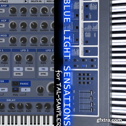 GPR Music Project Blue light sensations TAL Sampler Library-iNVINCIBLE