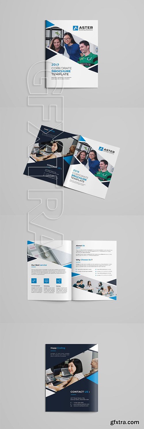 CreativeMarket - Bi-Fold Brochure Template 2977402