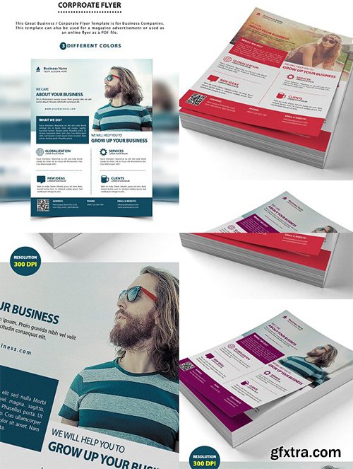 CreativeMarket - Corporate Business Flyer 2942468