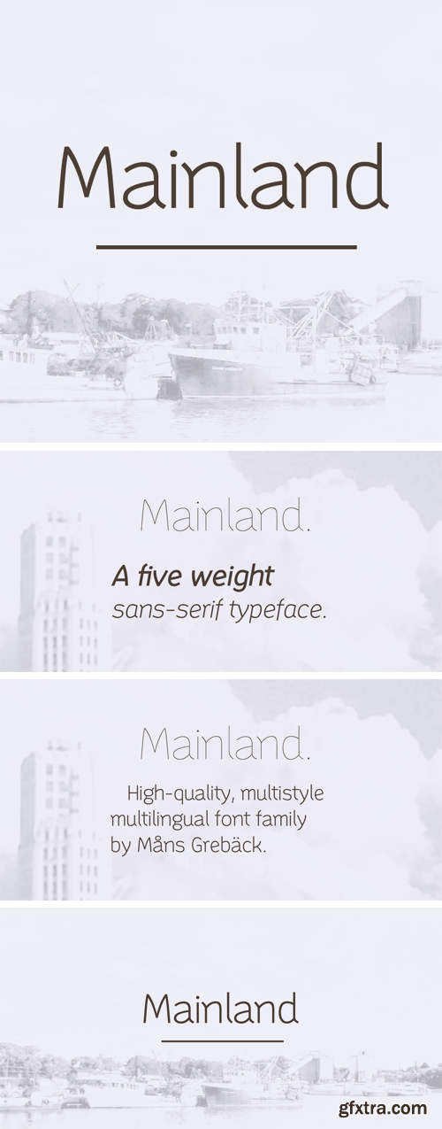 Mainland Font Family