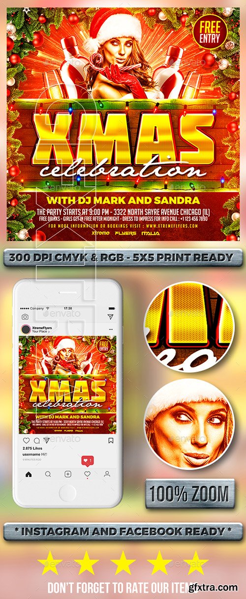 GraphicRiver - Christmas Flyer 22881209