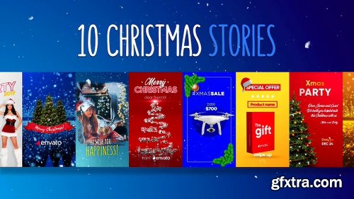 Videohive Christmas Stories Kit 22939458