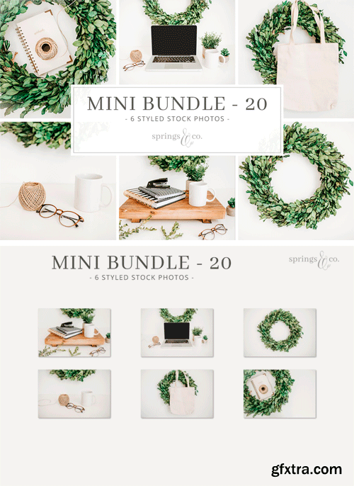 CM - Greenery Wreath Mini Photo Bundle 20 2308920