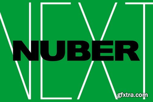 Nuber Next Font Family