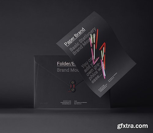 Psd Letter Envelope Mockup