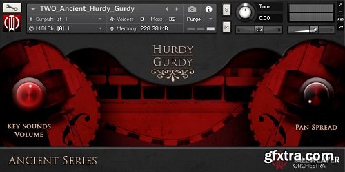 Taleweaver Orchestra Ancient Madame Hurdy Gurdy KONTAKT-AWZ